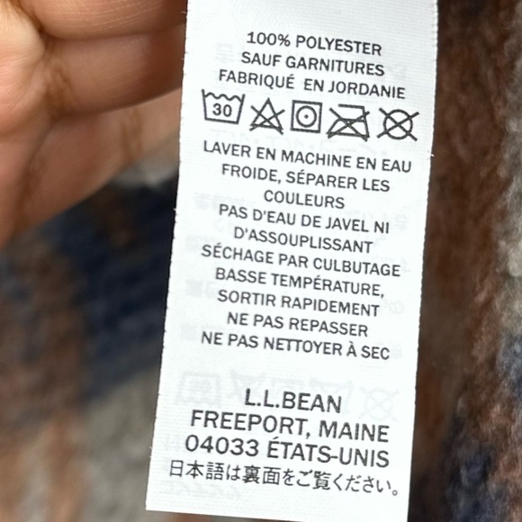 L.L. Bean Men’s Sweater Fleece Pullover Size Medium - Picture 8 of 10